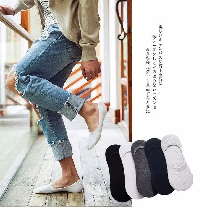 Lot de 10 paires de chaussettes pour hommes, respirantes, invisibles, en coton, coupe basse, décontractées, antidérapantes, de haute qualité