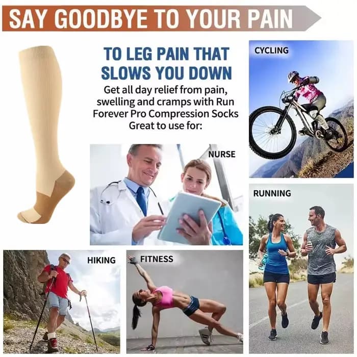 Bas de Compression pour hommes et femmes