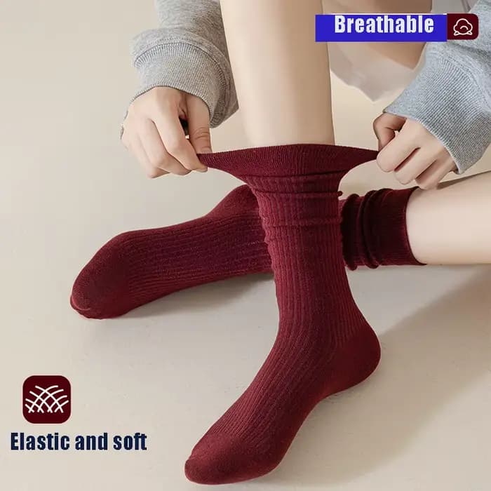 Chaussettes rouges Ankola pour femmes