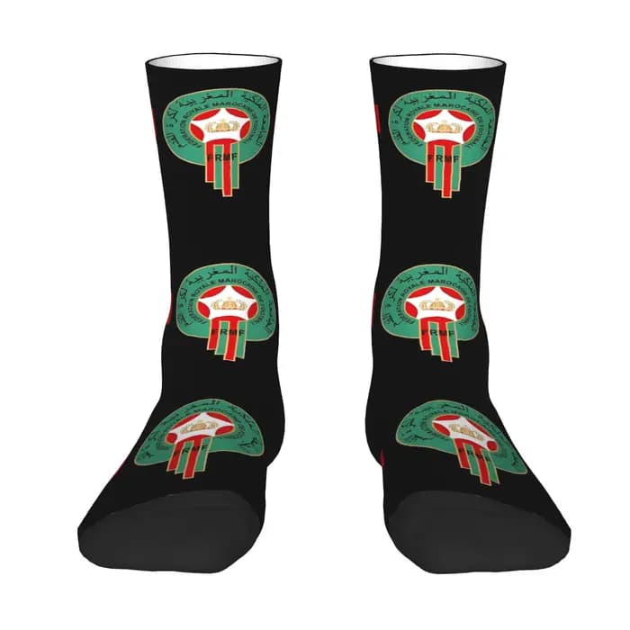 Chaussette drôle pour hommes motif marocain Hip Hop Harajuku