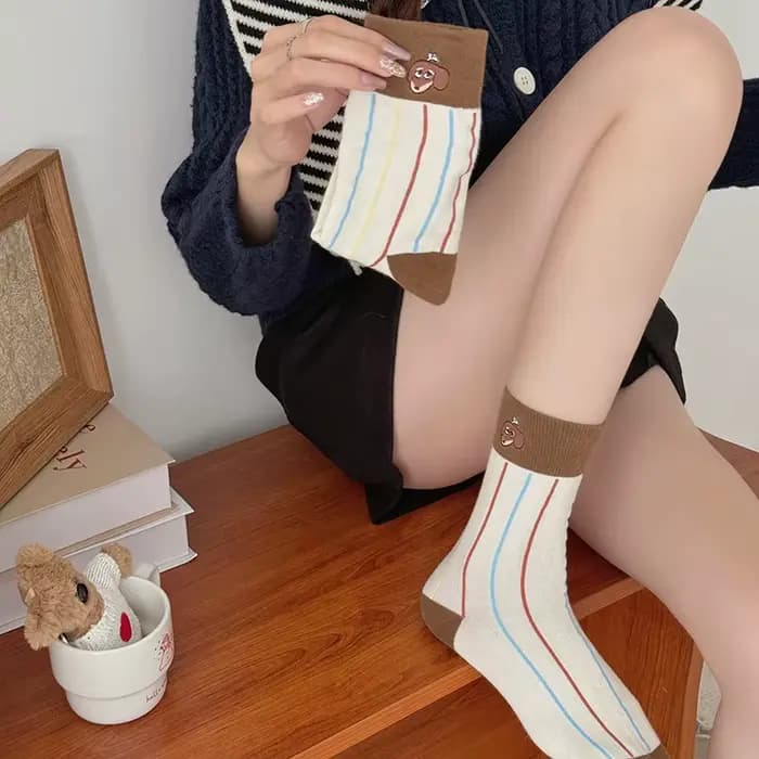 4 paires de chaussettes pour femmes