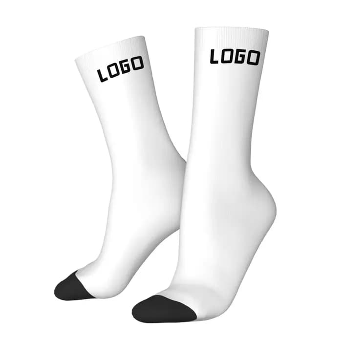 Chaussettes personnalisées avec logo facial