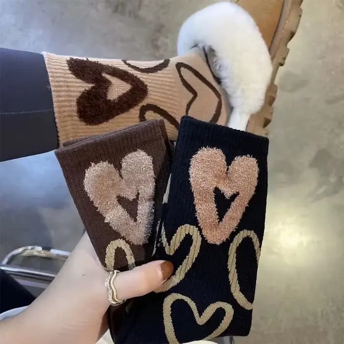 Chaussettes coréennes courtes pour femmes
