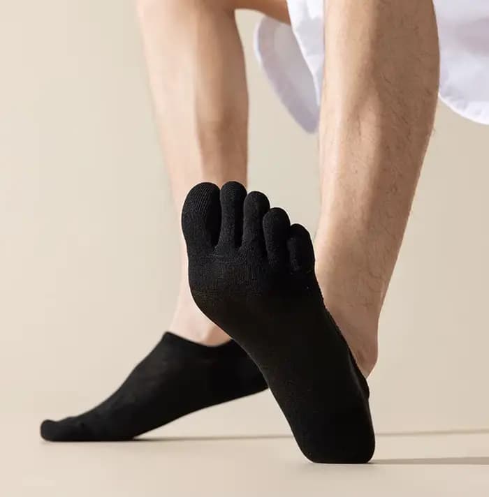 Chaussettes de course ouvertes pour hommes