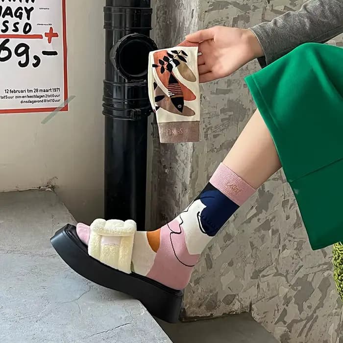 Chaussettes de mode personnalisées