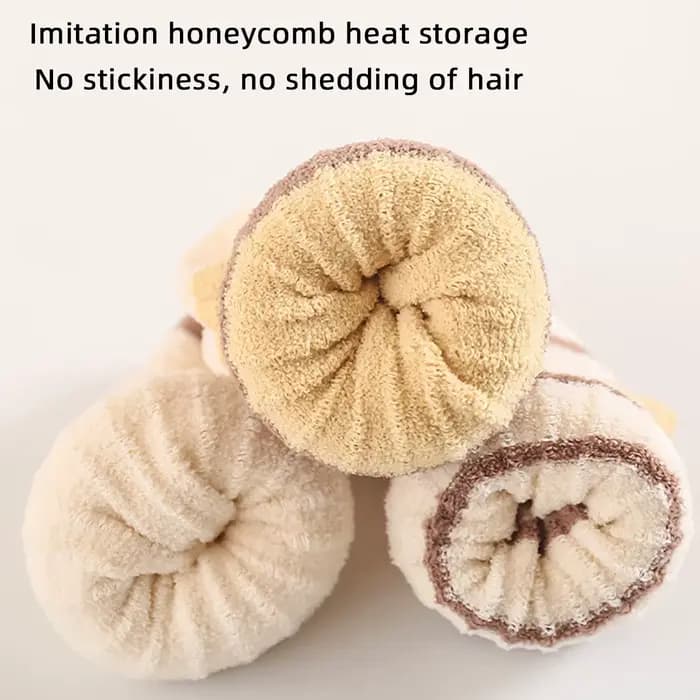 3 paires de chaussettes en peluche pour bébé