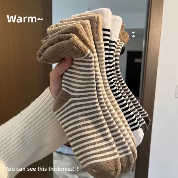 5 paires de chaussettes thermiques pour enfants