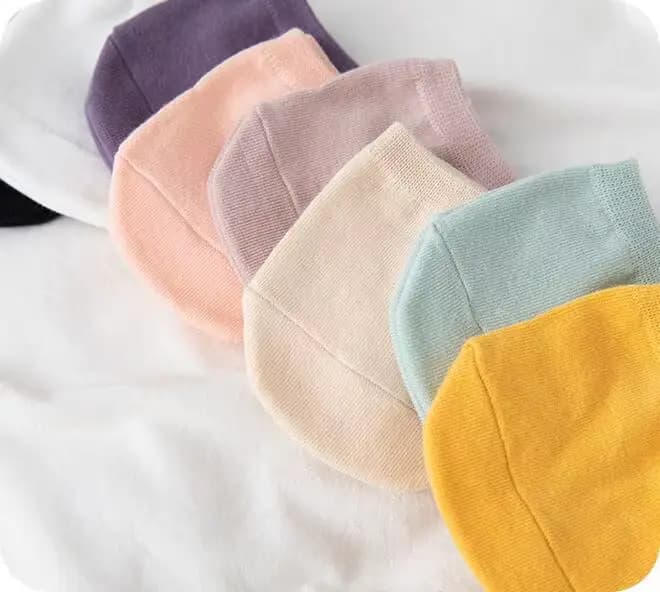 Demi-chaussettes invisibles pour femmes