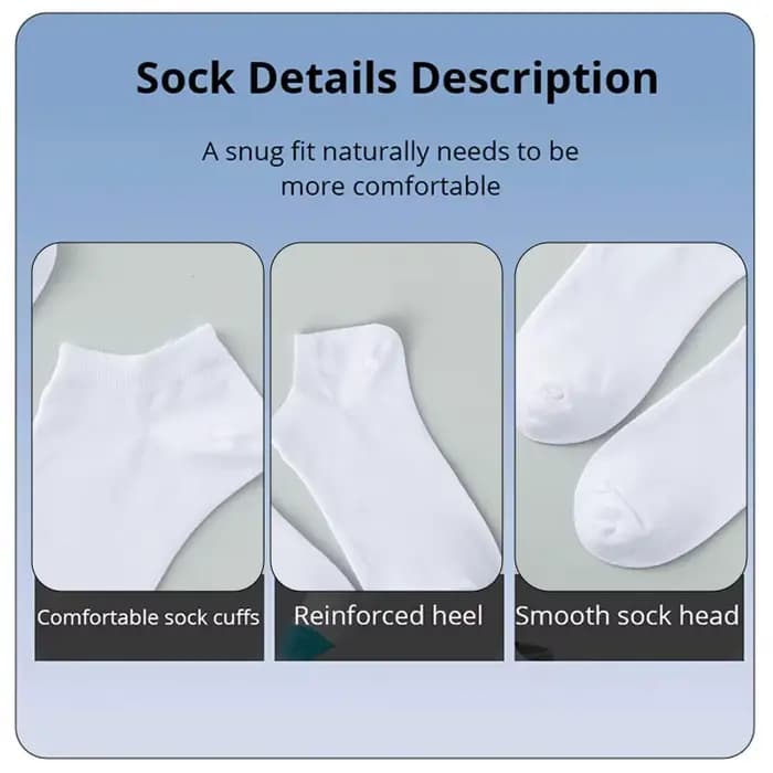 Chaussettes Unisexes Unisexes Légères