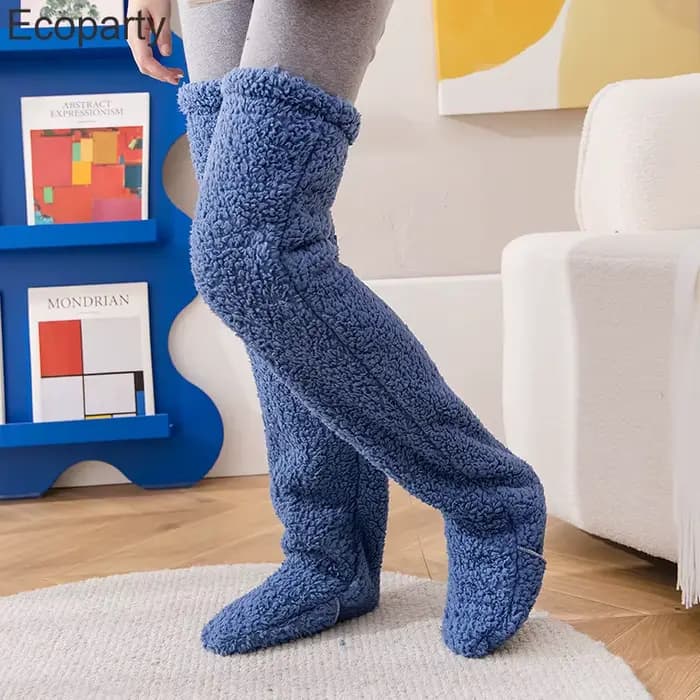 Bas de pieds chauds d'hiver pour femmes et hommes