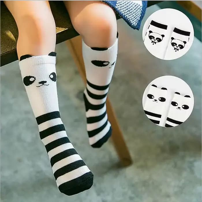 Chaussettes mignonnes en coton pour enfants de 0 à 6 ans
