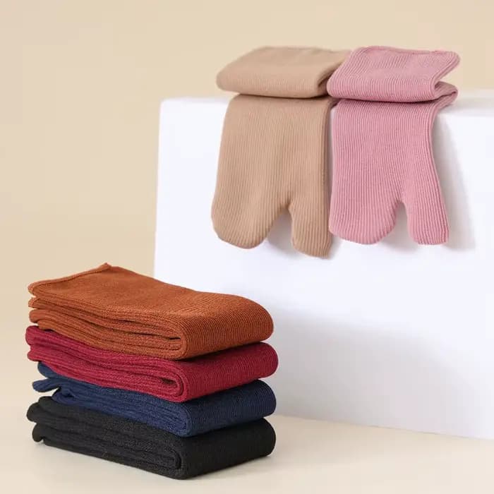 Chaussettes Tabi chaudes de Style japonais JK