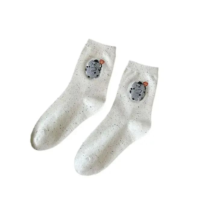 Chaussettes Kawaii d'urgence pour femmes