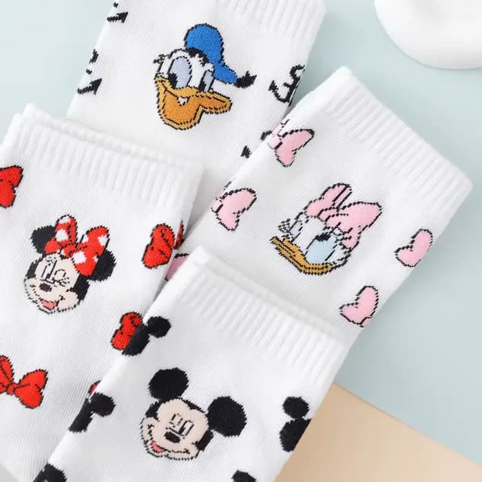4 paires de chaussettes Disney Mickey