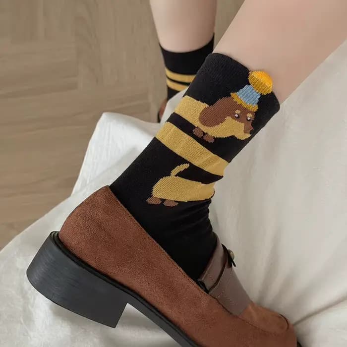 4 paires de chaussettes pour femmes