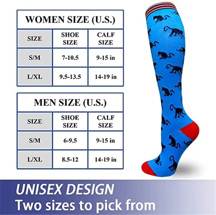 Chaussettes de Compression pour le Sport