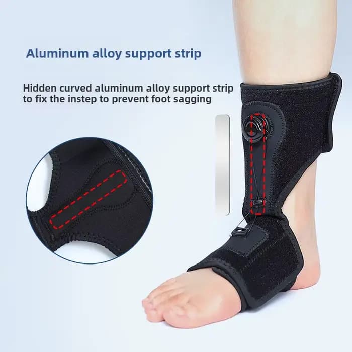 Support de cheville Compression pied goutte orthèse Varus