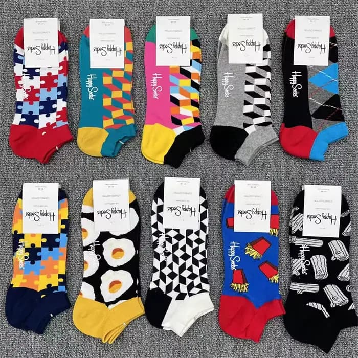 Happy Socks Chaussettes basses pour hommes