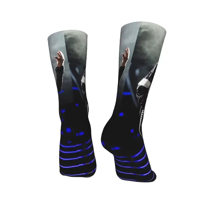 Chaussettes MJ King Of Pop Michael J-jackson