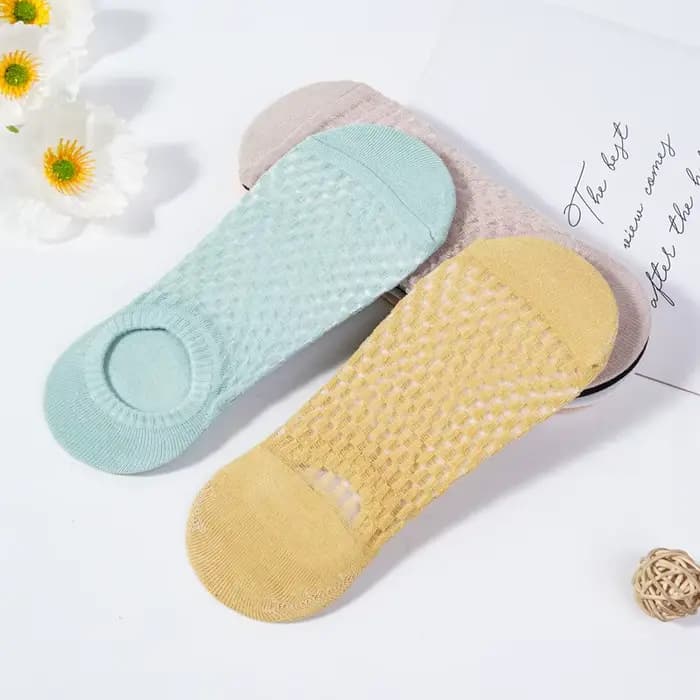 3 paires de chaussettes bateau pour femmes
