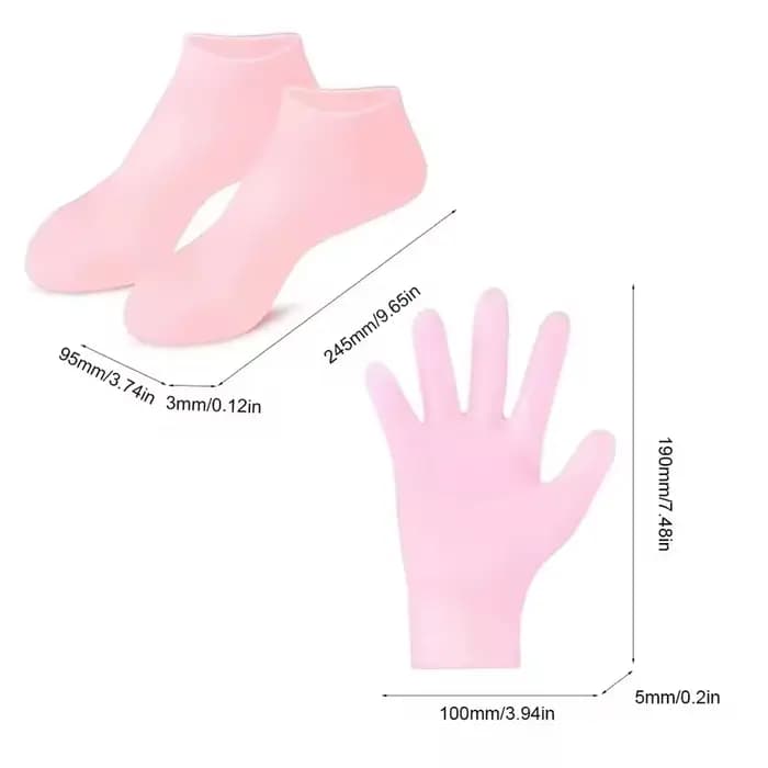 Chaussettes en Silicone pour Spa