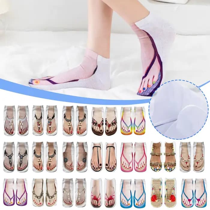 Chaussettes mignonnes en coton pour femmes