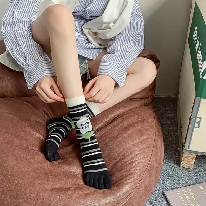 Chaussettes de bottes en coton pour femmes