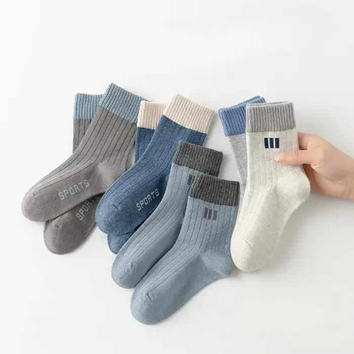 5 paires de chaussettes pour enfants garçons