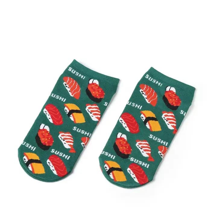 Chaussettes en coton de dessin animé pour femmes, chat chanceux, chatons mignons, chaussettes courtes, mode japonaise, pantoufles créatives et drôles, nouveau