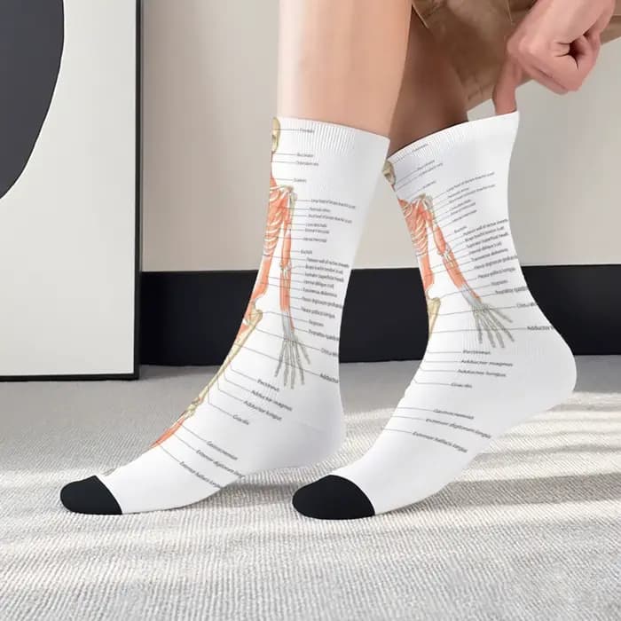 Chaussettes mi-mollet pour hommes