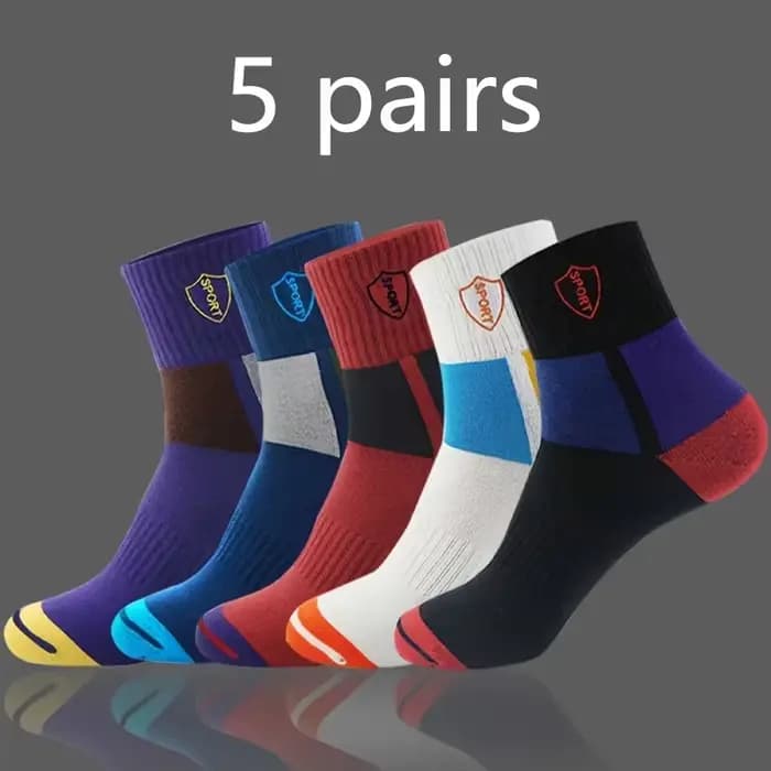 Chaussettes mi-mollet pour hommes 10/5/3/1