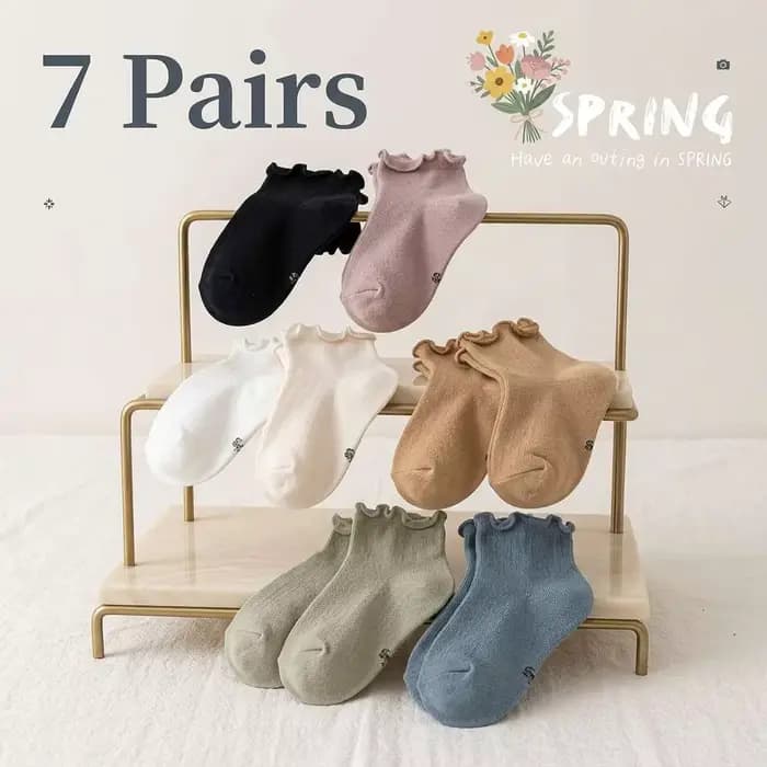 Chaussettes pour bébé, 7 paires