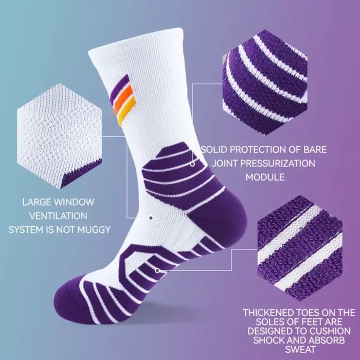 Chaussettes de basket-ball Elite pour hommes