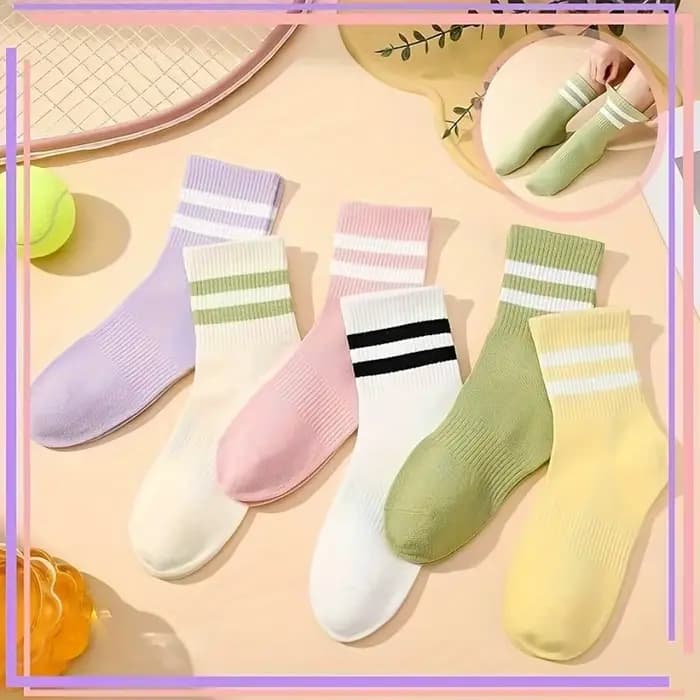 6 paires de chaussettes femmes