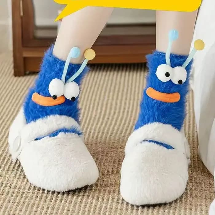 Chaussettes monstre drôles pour femmes