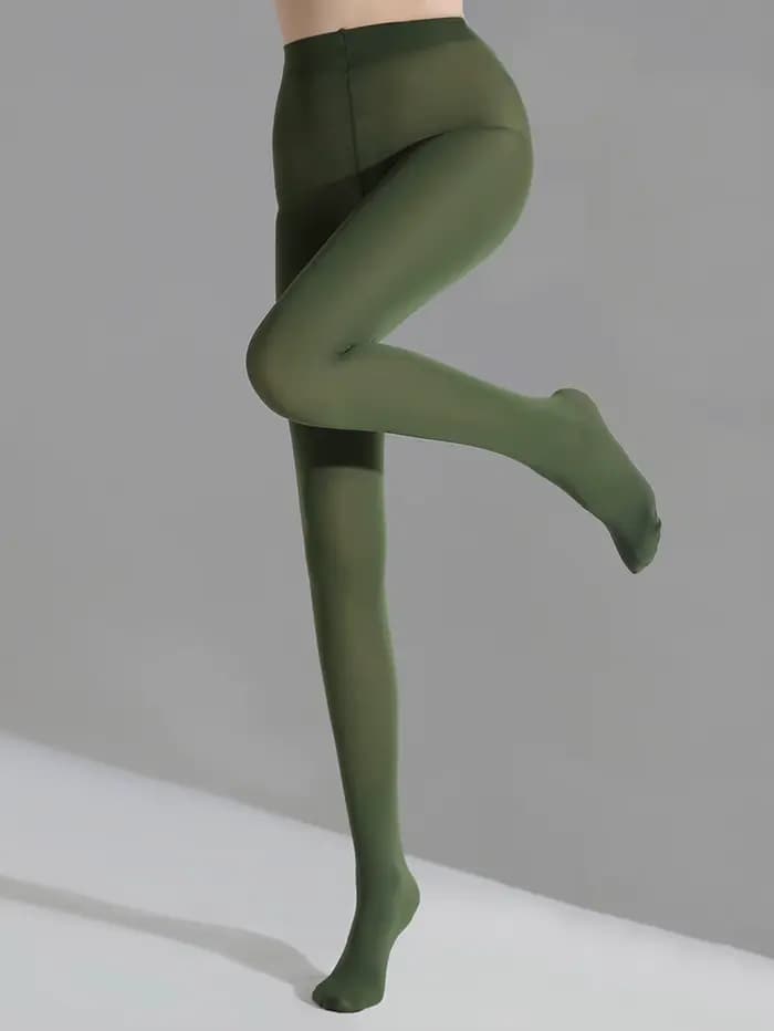 Collants verts classiques