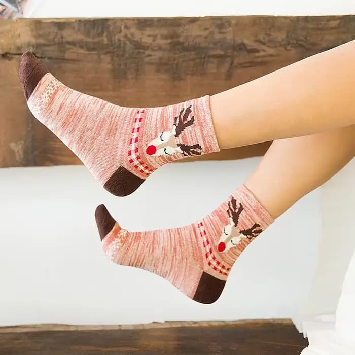 Chaussettes de Noël mignonnes pour femmes