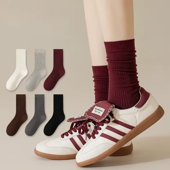 Chaussettes rouges Ankola pour femmes
