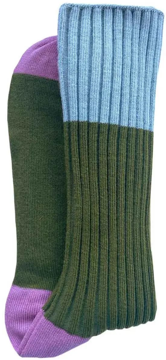 Chaussettes Yvette Olive 39/41