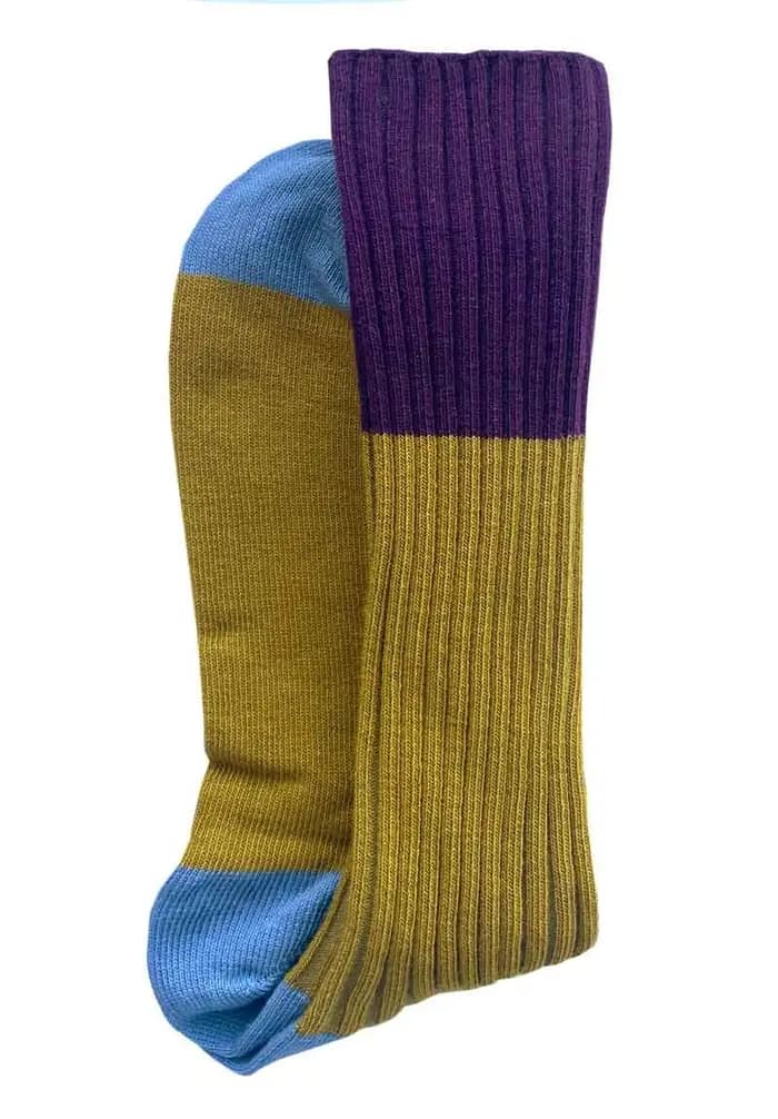 Chaussettes Yvette Savora Jaune 36/38