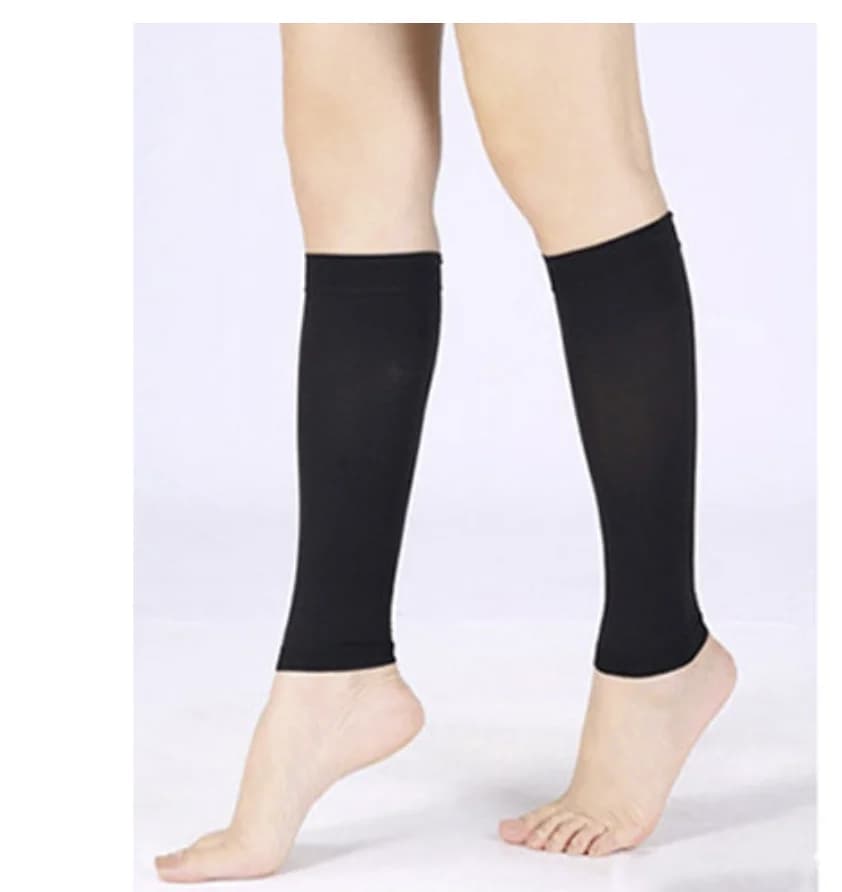 Collants de Compression médical femmes hommes Opaque bout fermé 30-40mmHg collants de soutien gradué