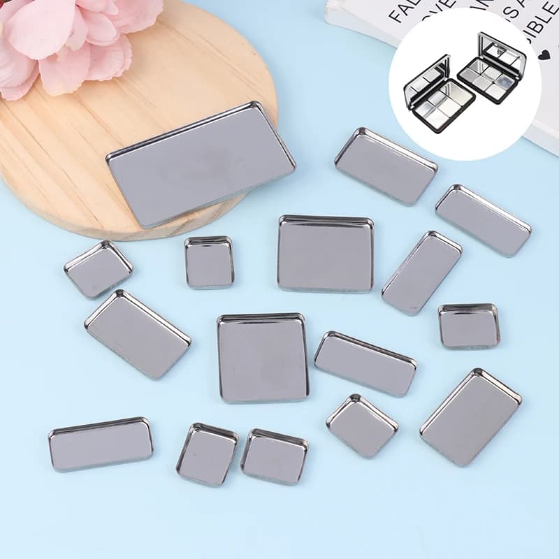Palette de maquillage africain pour fard à barrage, étui en aluminium pour poudre, 18 casseroles, 1 pièce, 2 pièces, 3 pièces, 4 pièces, 6 pièces