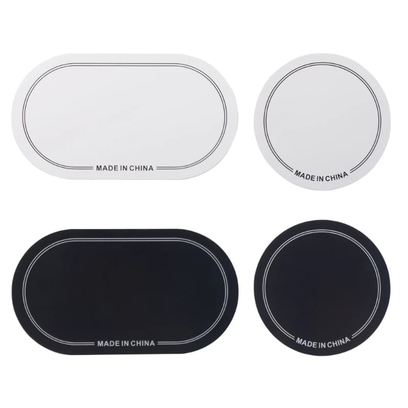 Patchs de batterie à pédale simple ou double, remplacement de la peau, patchs de tête de batterie auto-adhésifs, protecteur pour Kick Bass, pièces Durm, 2 pièces
