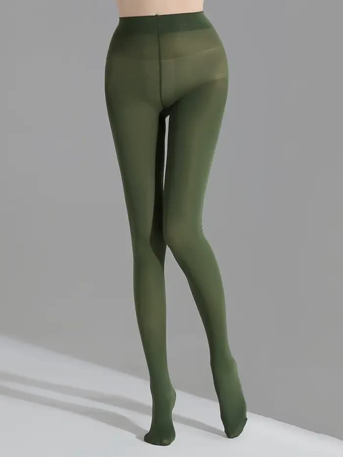 Collants verts classiques