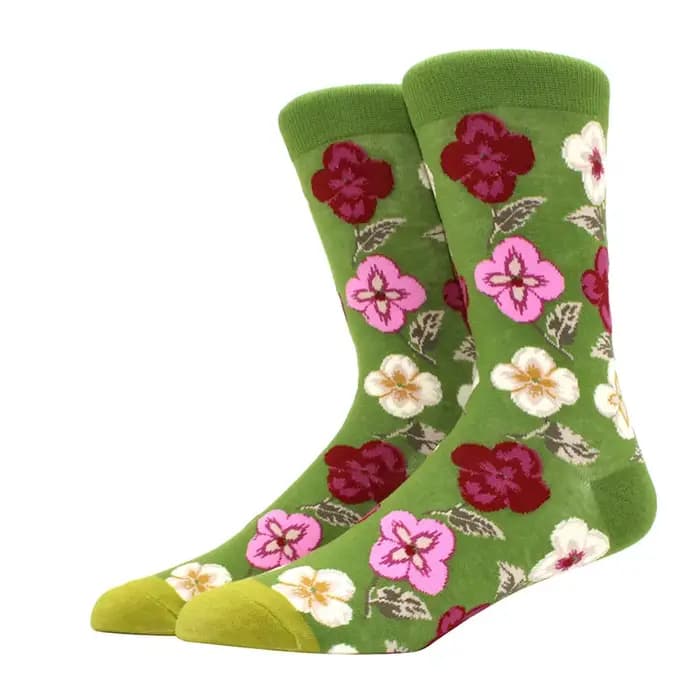 Nouvelles femmes fleur plante chaussettes Collection Kawaii décontracté femme coton chaussette litté