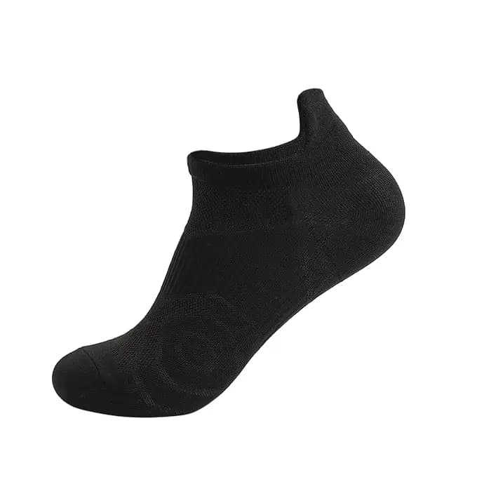 Chaussettes athlétiques en coton coordonnantes pour hommes et femmes, chaussettes de sport respirant