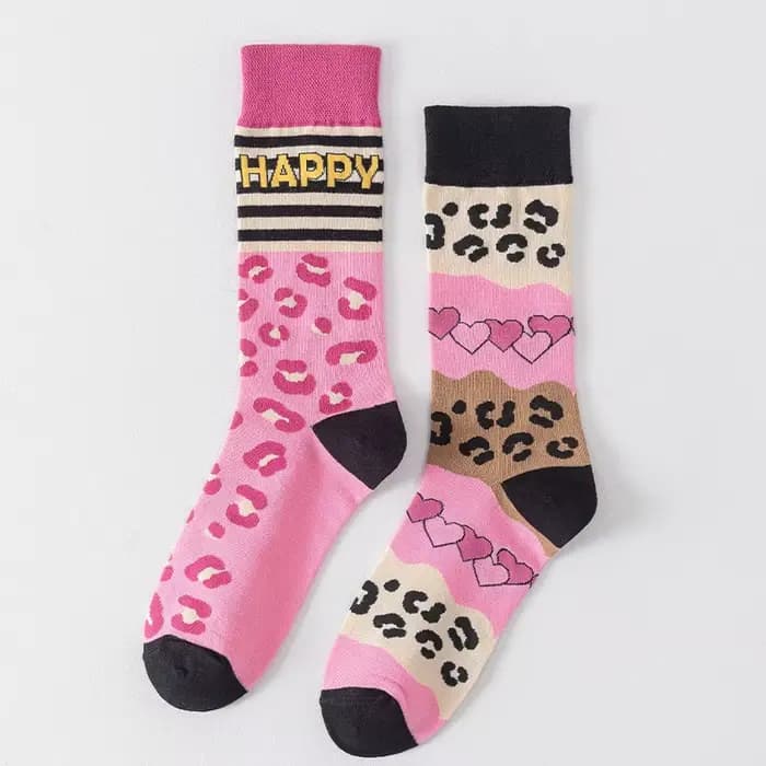 1 paire homme femmes chaussette originale AB marée chaussettes coloré chat chien Koala vache coton c