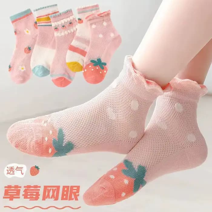 5 paires/lot couleur Pure doux respirant coton enfants chaussettes d'école filles garçons décontract