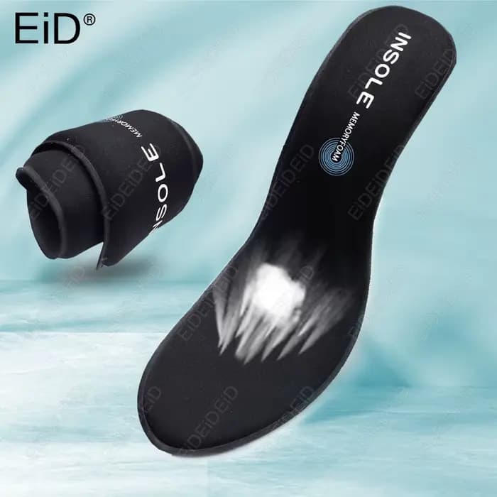 EID 1/2 Paires de semelles intérieures souples pour le sport et la course, en mousse à mémoire de fo