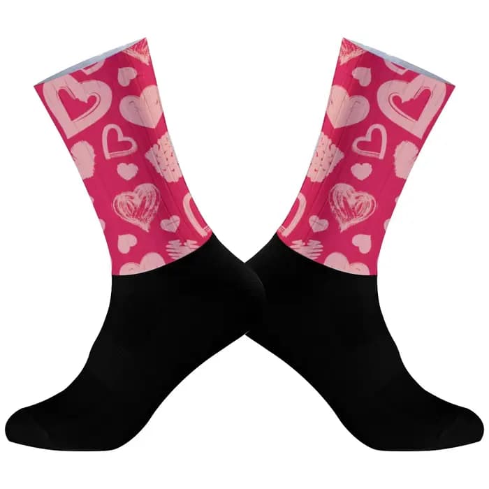 Chaussettes de sport pour homme et femme, respirantes, en gel de pton, Aero, non ald, nouvelle colle